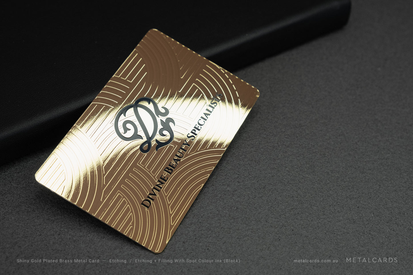 Brass Metal Card