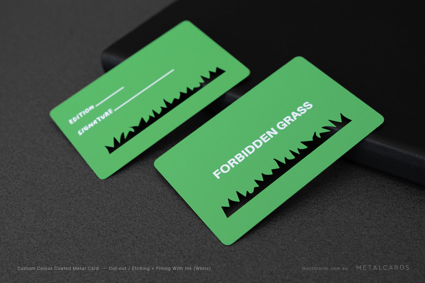 Custom Colour Metal Card