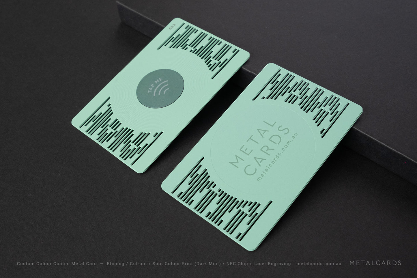 Custom Colour Metal Card