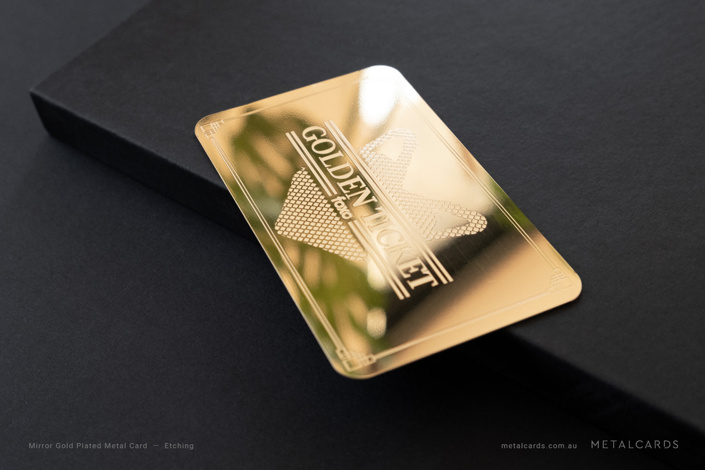 Gold Metal Card