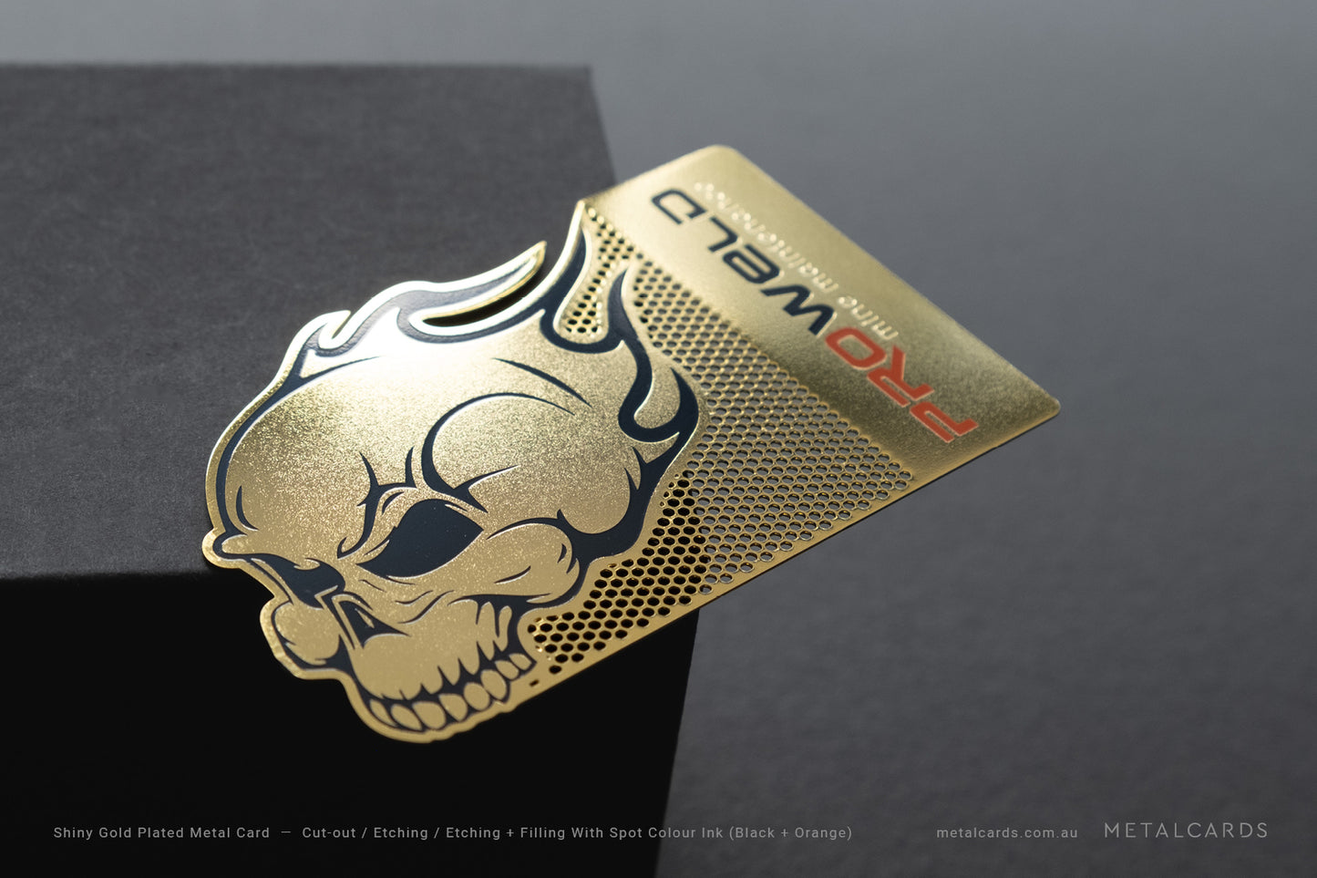 Gold Metal Card