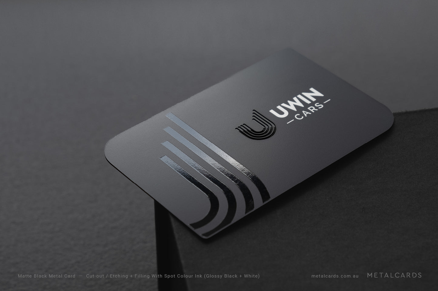 Matte Black Metal Card