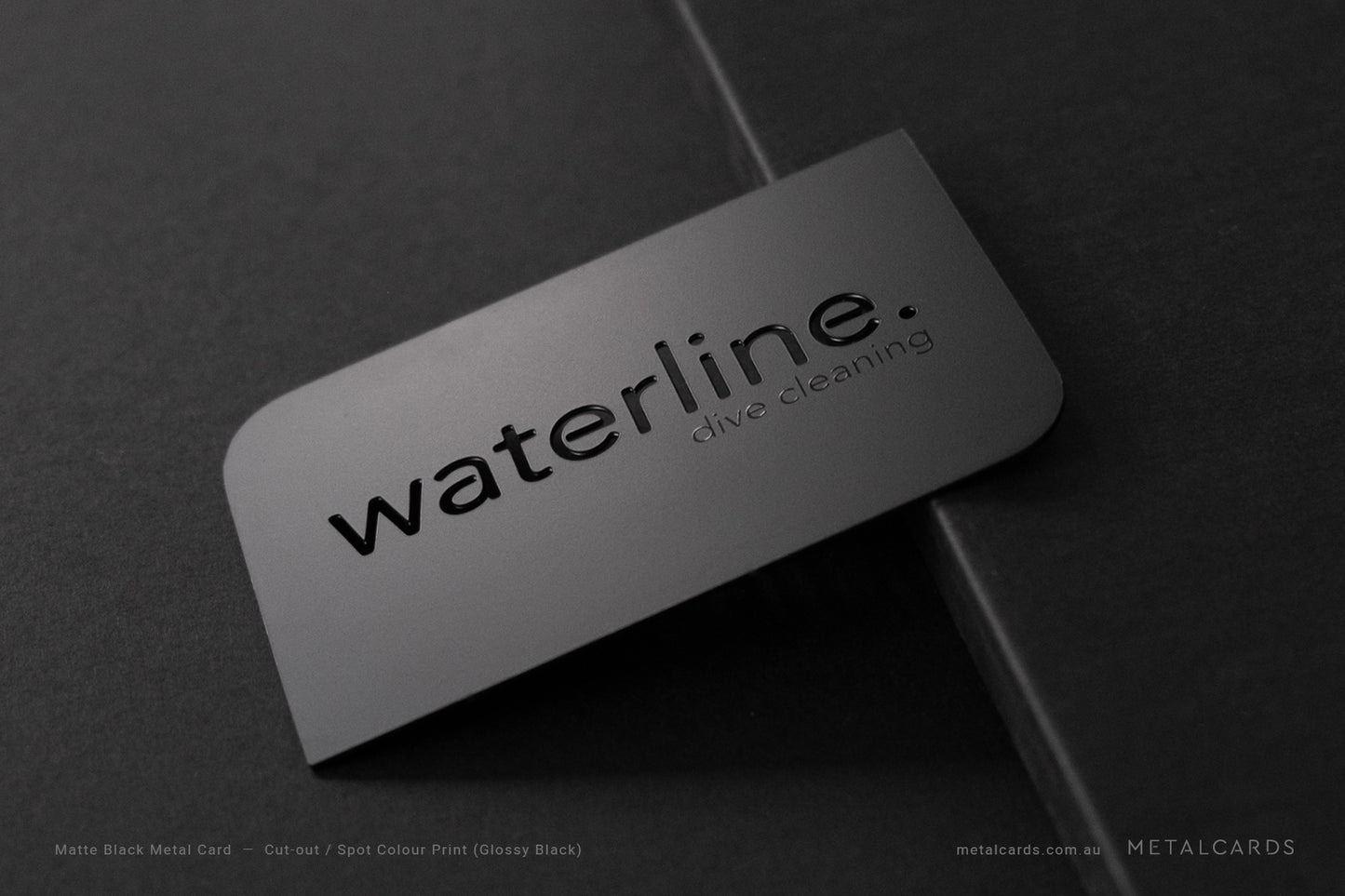 Matte Black Metal Card