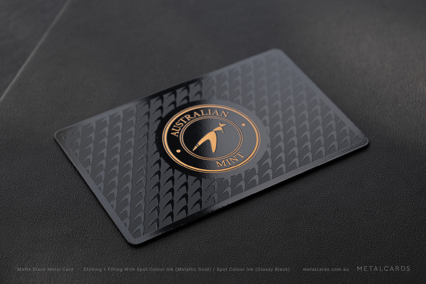 Matte Black Metal Card