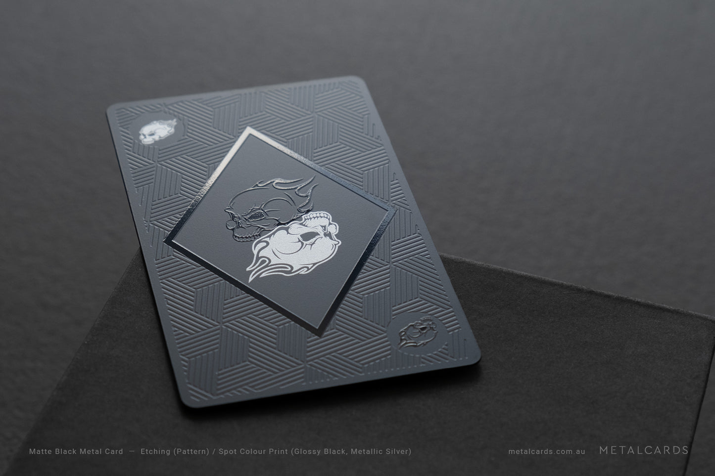Matte Black Metal Card