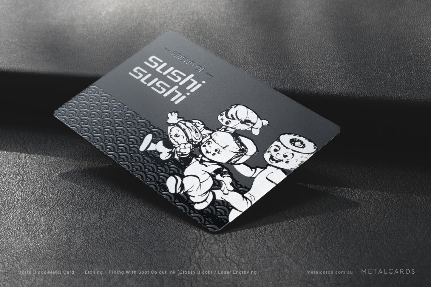 Matte Black Metal Card