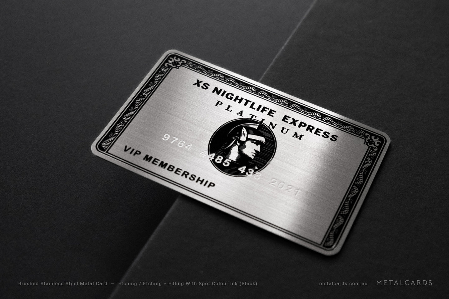 Stainless Steel Metal Card