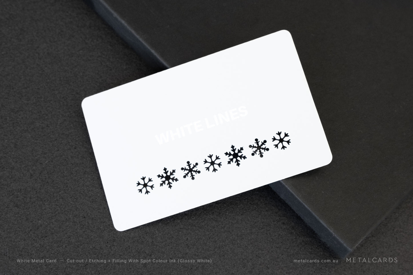 White Metal Card
