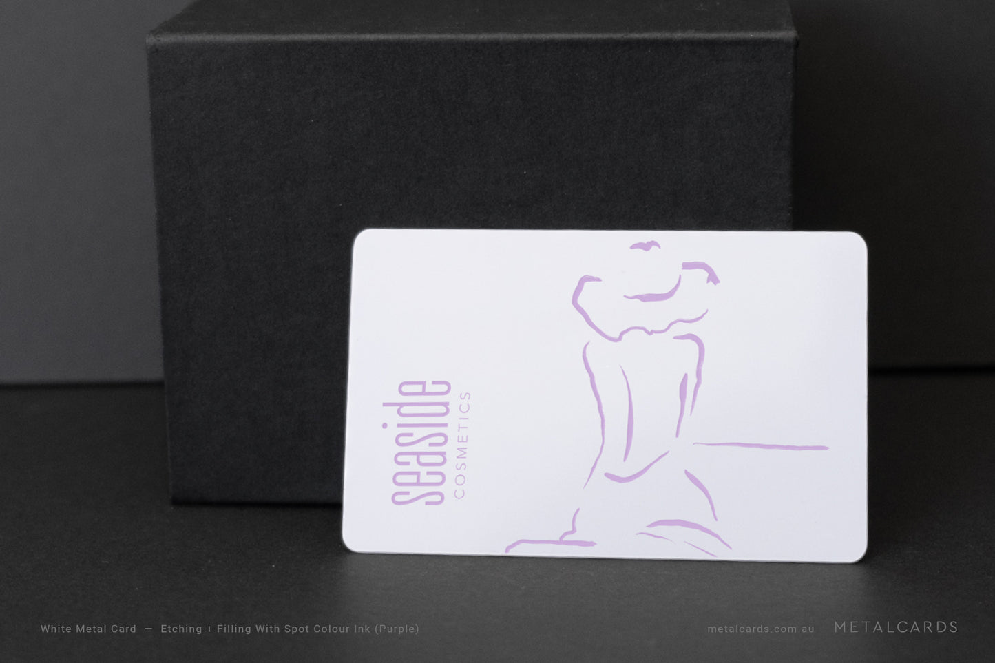 White Metal Card