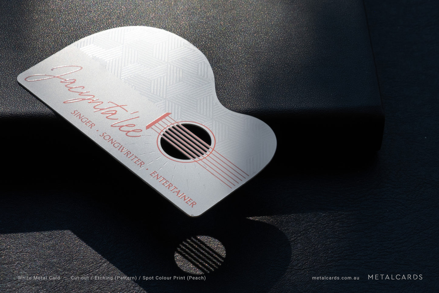 White Metal Card