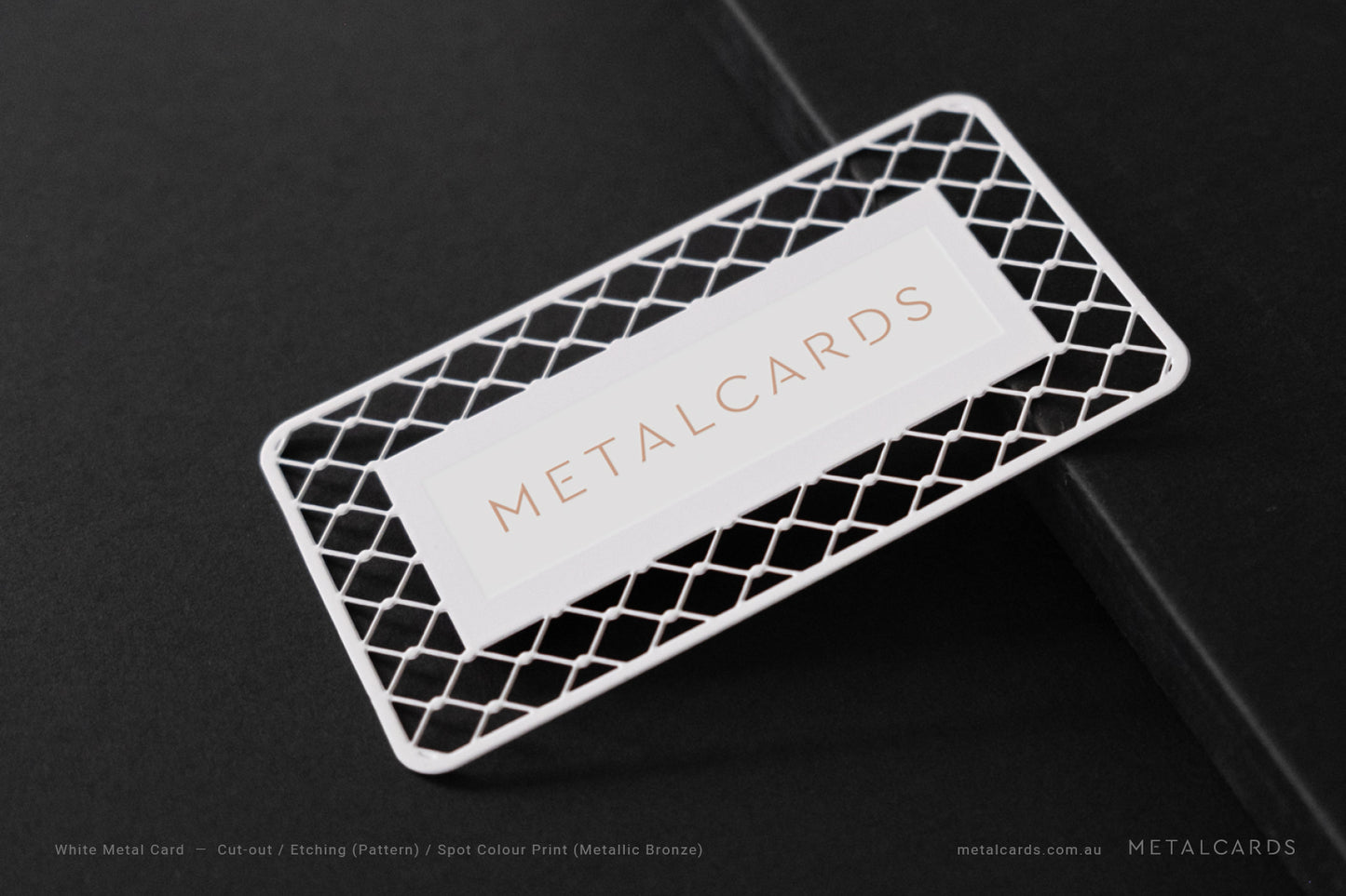 White Metal Card
