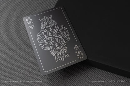 48h Quick Matte Black Stainless Steel Card