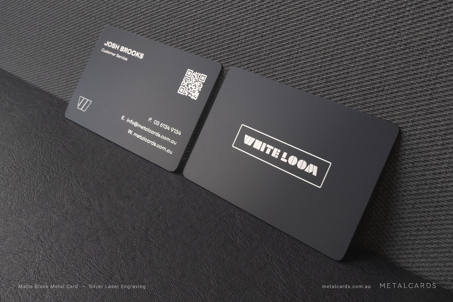 48h Quick Matte Black Stainless Steel Card