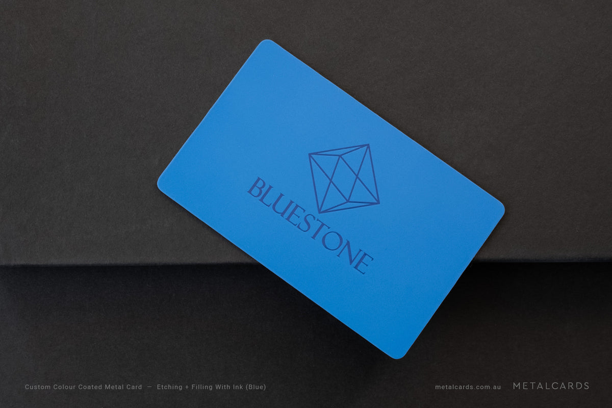 Metal Cards Australia | Custom Colour Metal Card