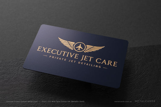 Custom Colour Metal Card