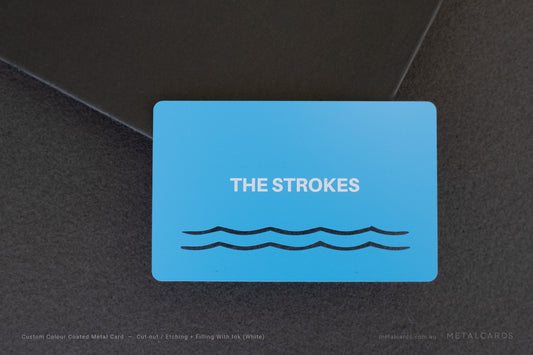 Custom Colour Metal Card