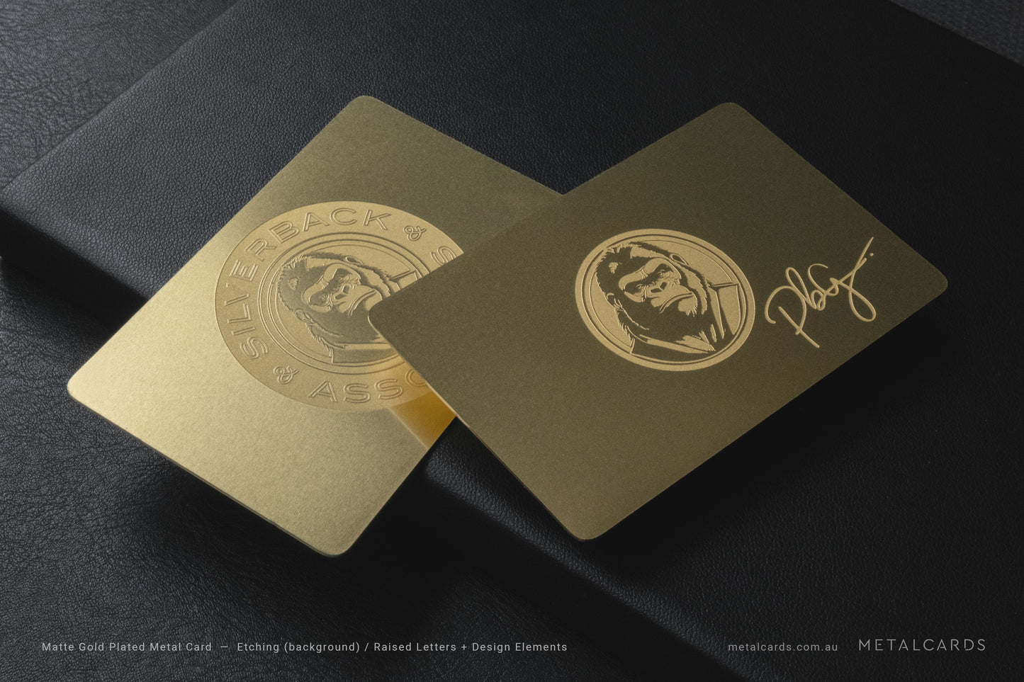 Gold Metal Card