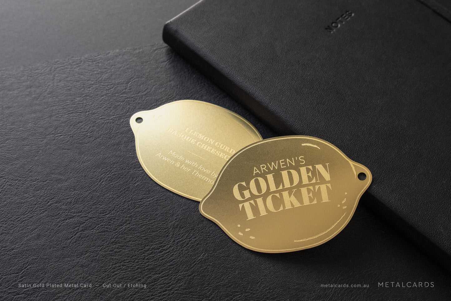 Gold Metal Card