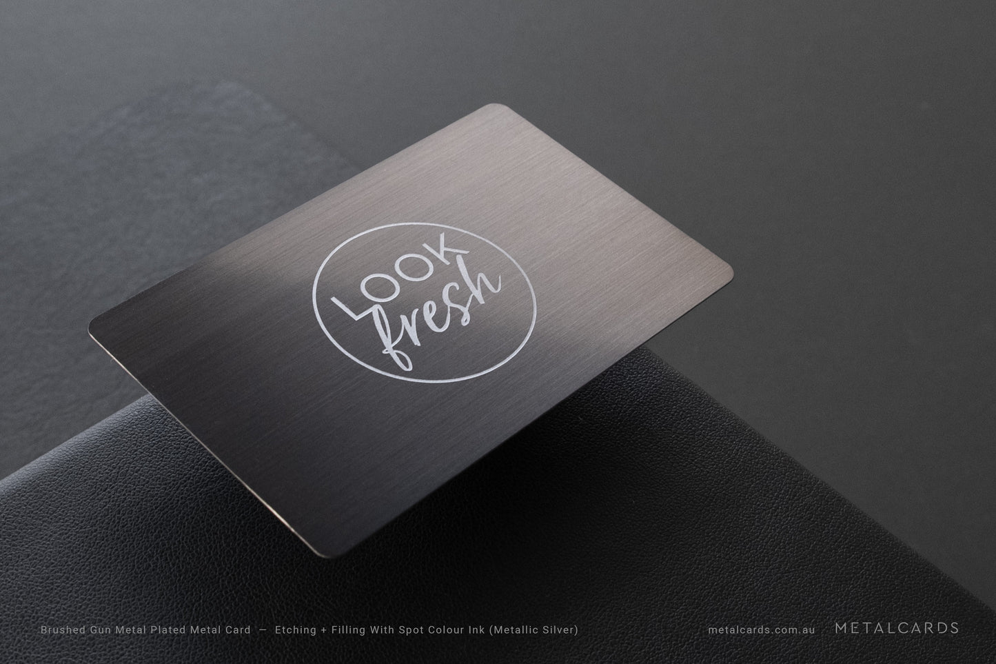 Gunmetal Card
