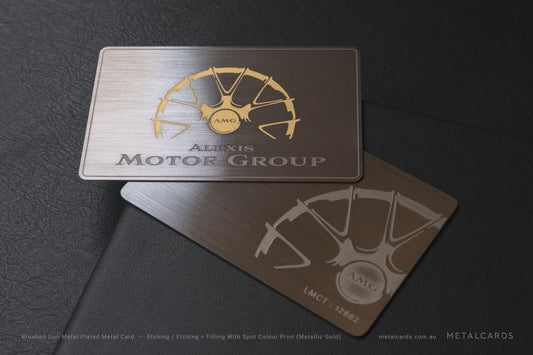 Gunmetal Card