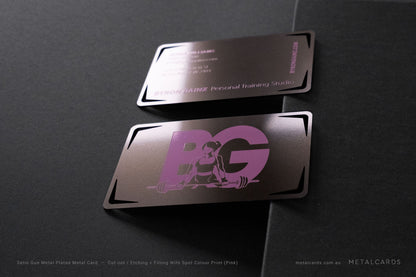 Gunmetal Card