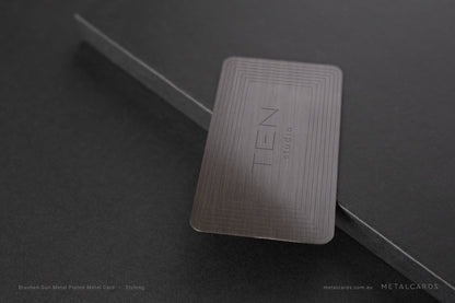 Gunmetal Card