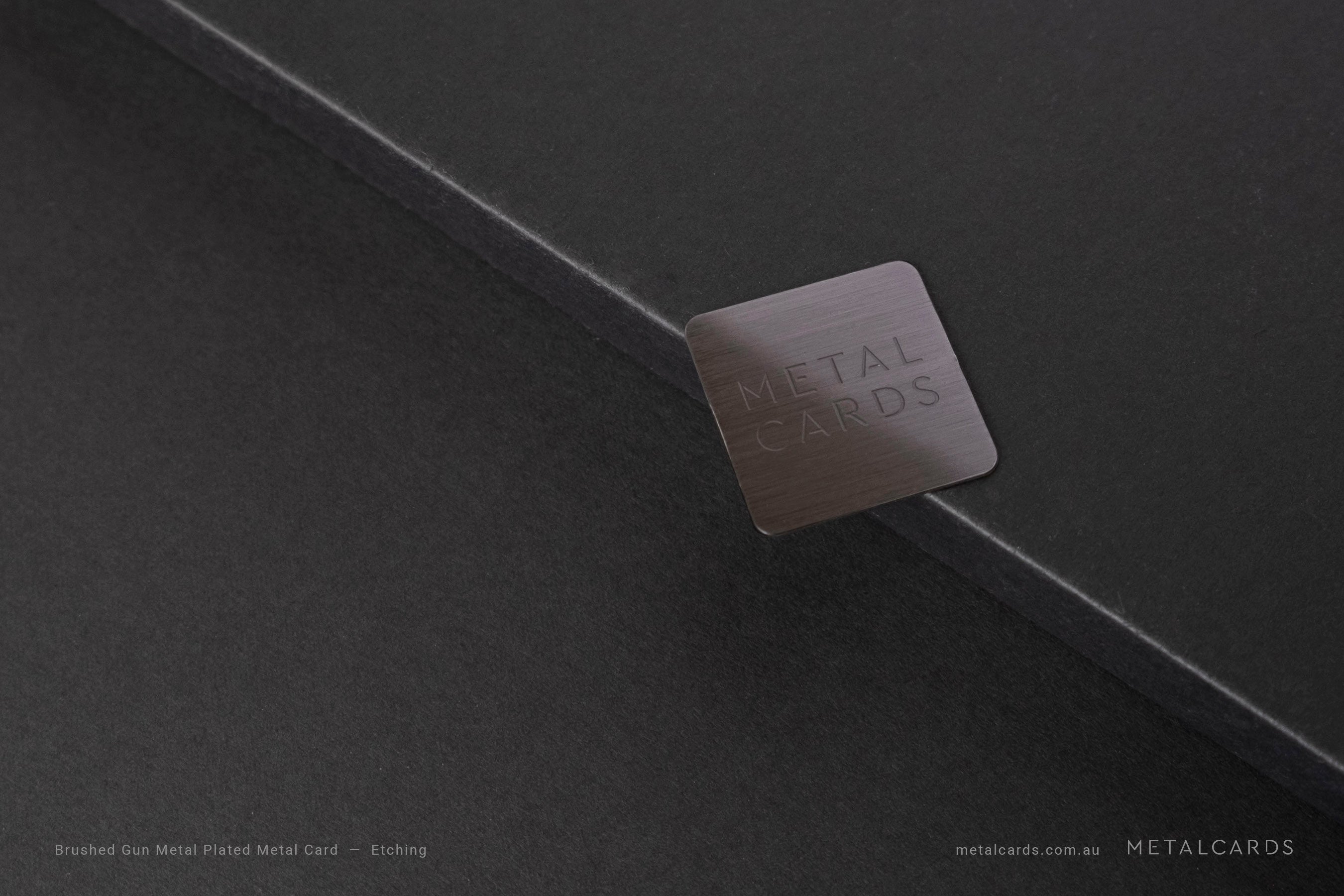 Metal Cards Australia | Gunmetal Card