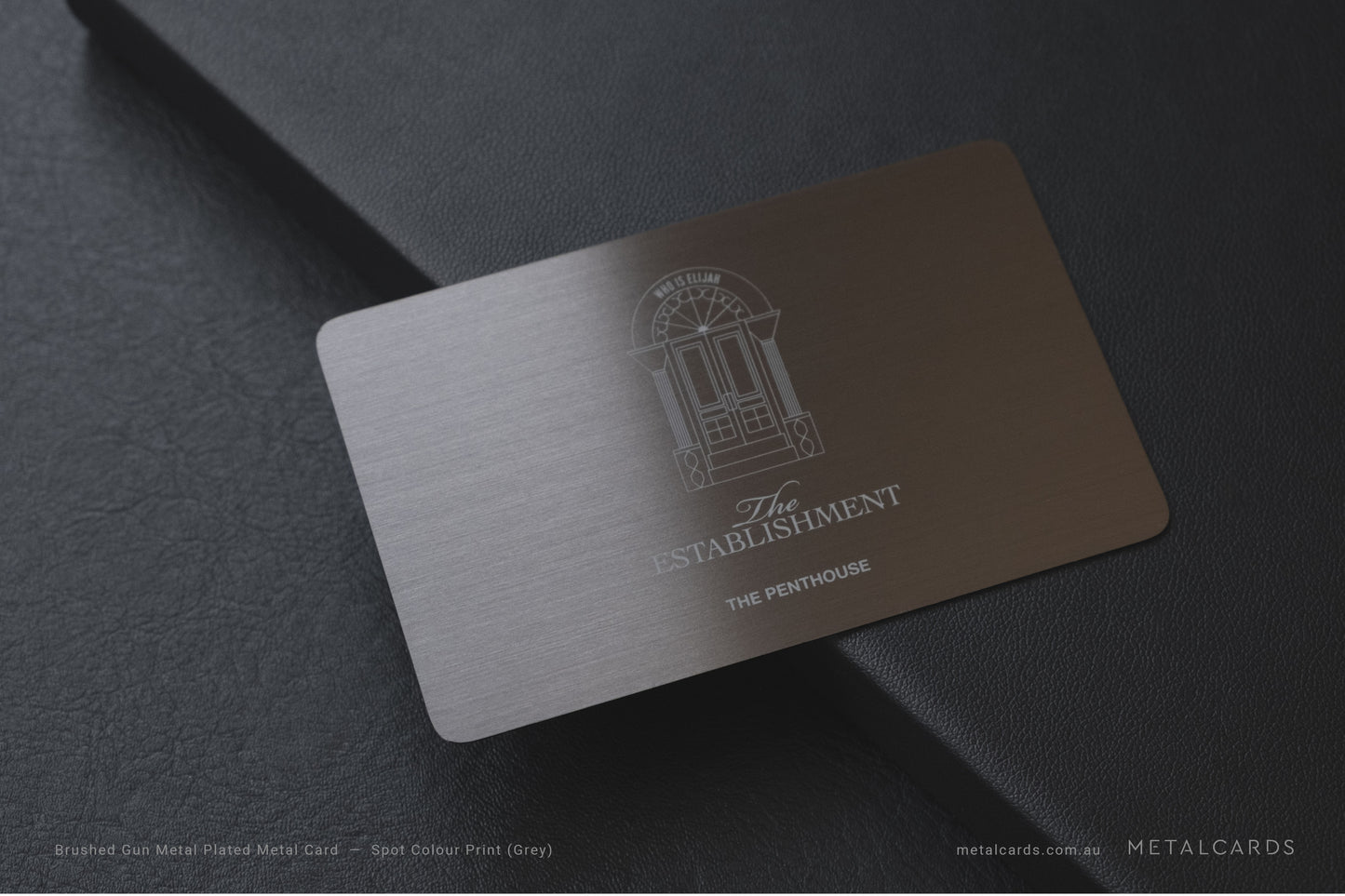Gunmetal Card