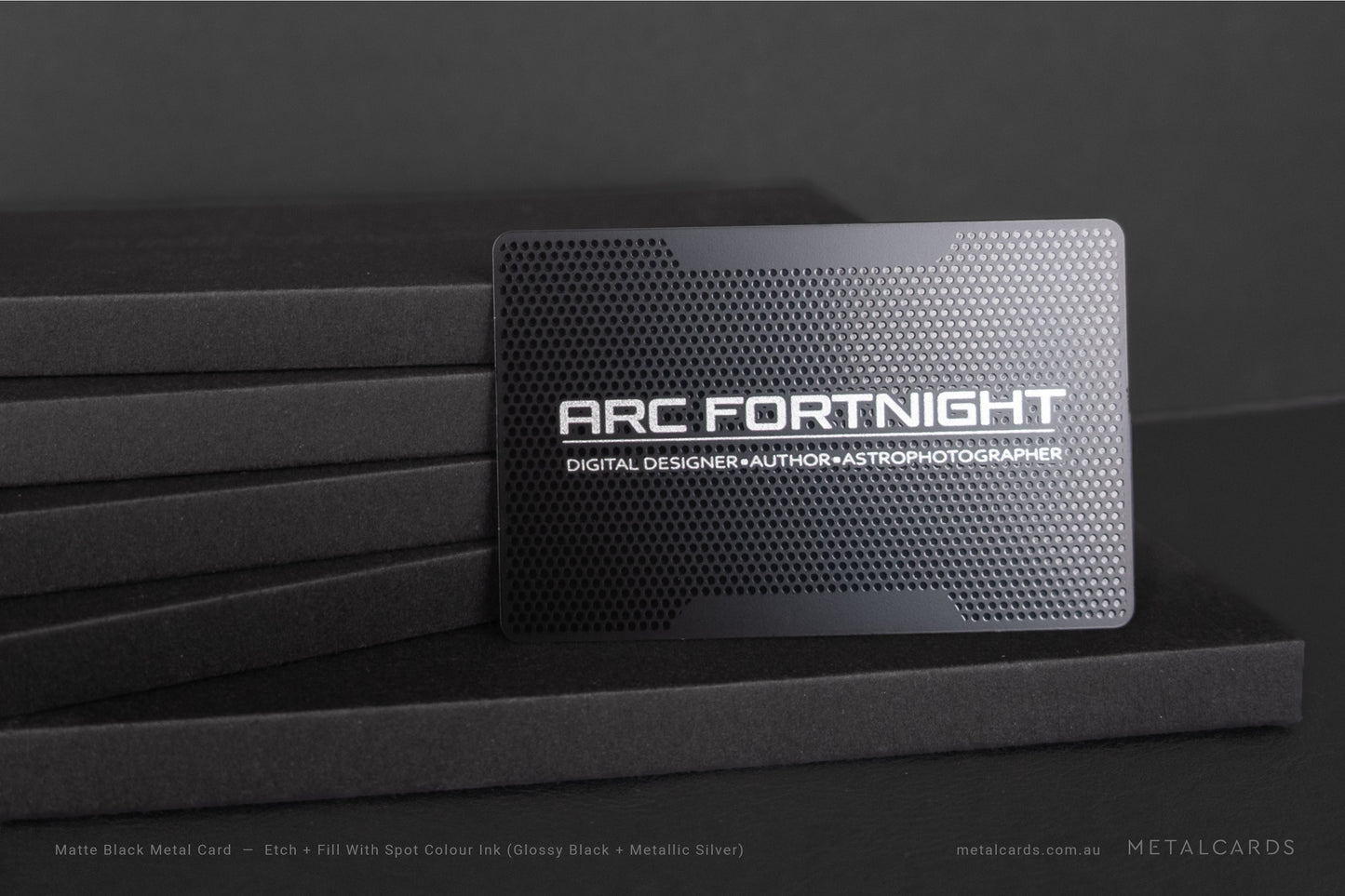 Matte Black Metal Card