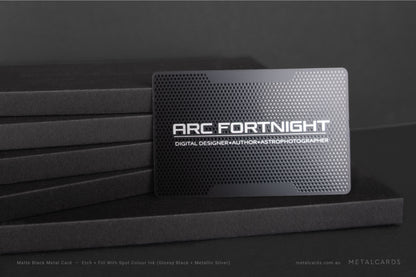 Matte Black Metal Card