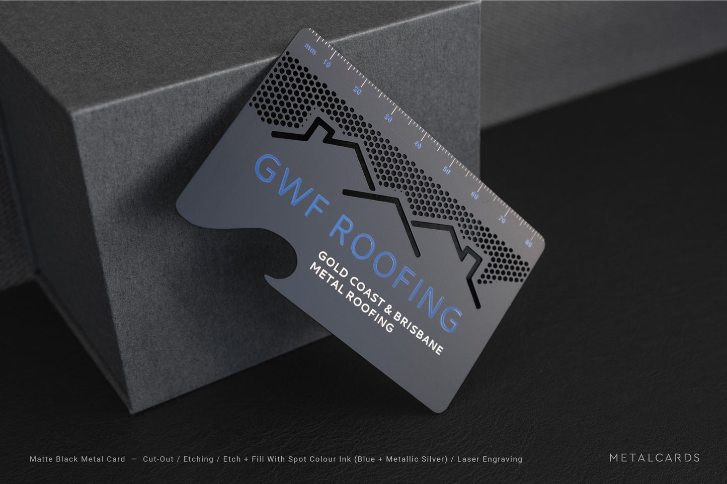 Matte Black Metal Card