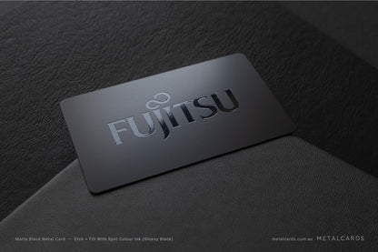 Matte Black Metal Card