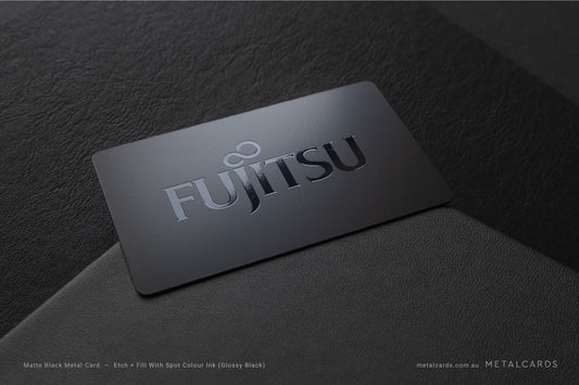 Matte Black Metal Card