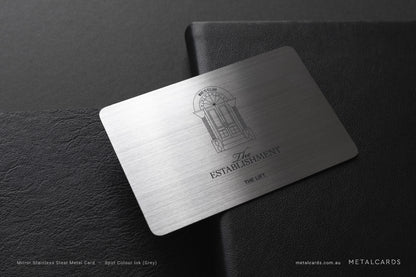 Stainless Steel Metal Card