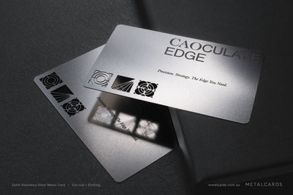 Stainless Steel Metal Card