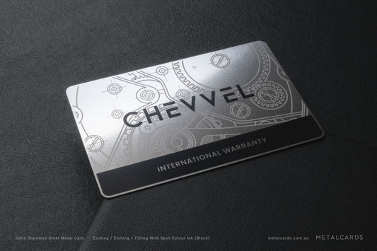 Stainless Steel Metal Card