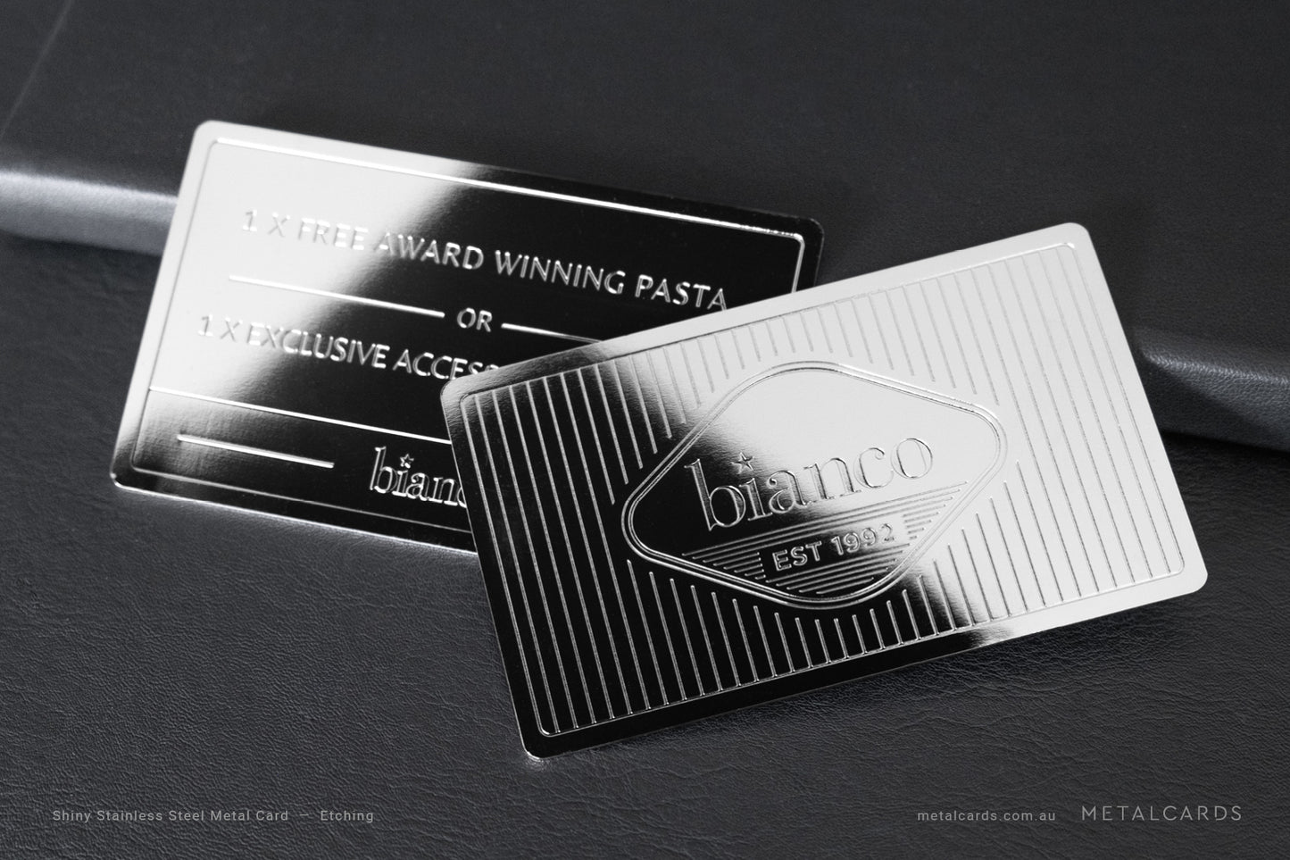Stainless Steel Metal Card