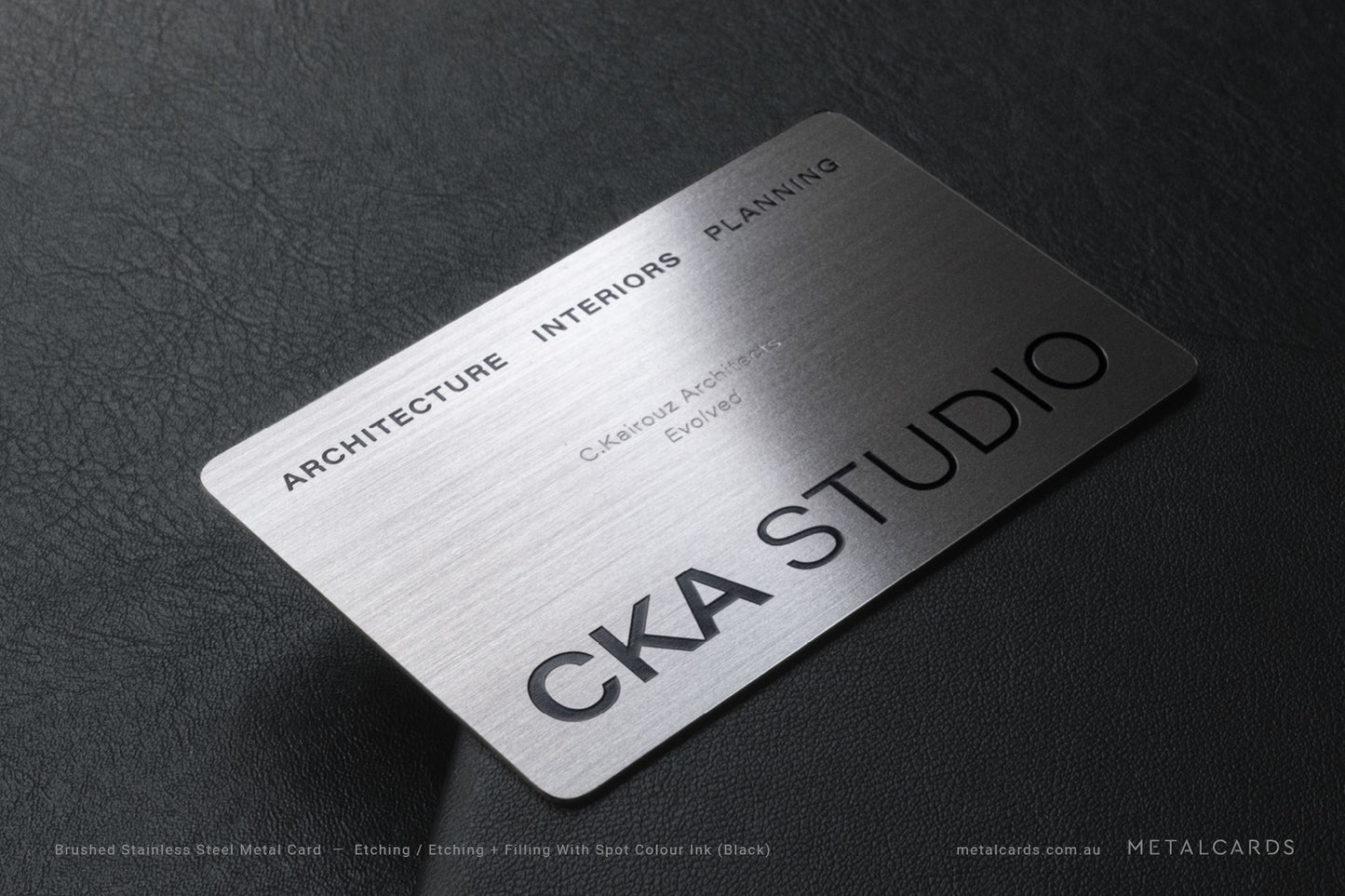 Stainless Steel Metal Card