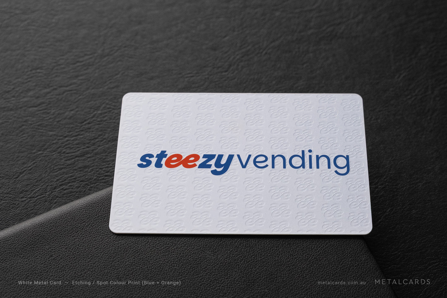 White Metal Card