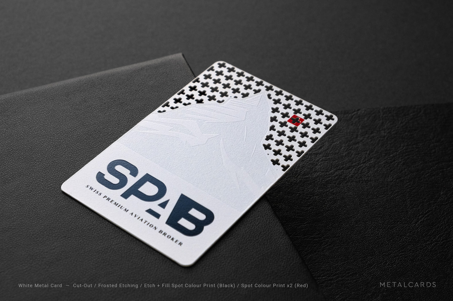 White Metal Card