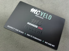 Load image into Gallery viewer, Matte Black Metal Card
